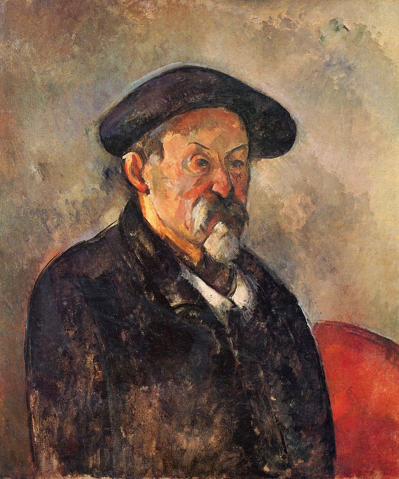 Autoportrait de Paul Cézanne