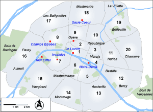 paris quartiers - LeFrancophile Paris Quartiers