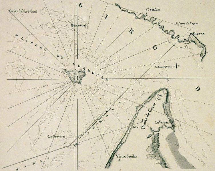 le Phare de Corduan.Le plateau de corduan